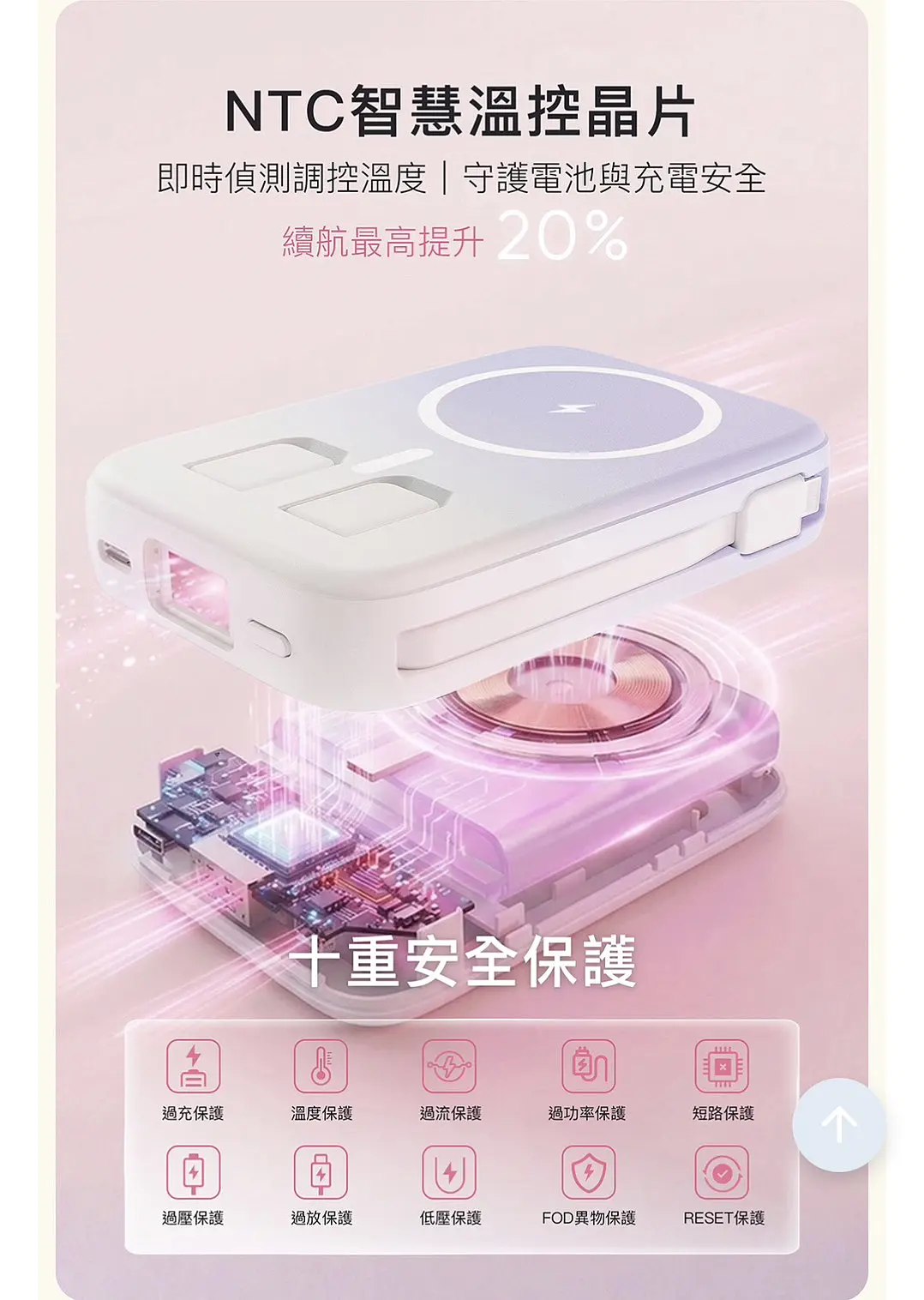 美肌光行動電源